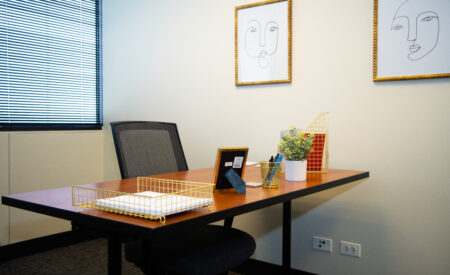 Fully furnished private office space available in Glen Ellyn