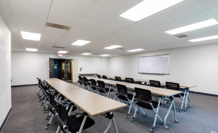 Work training room at the LocalWorks in Glen Ellyn, IL