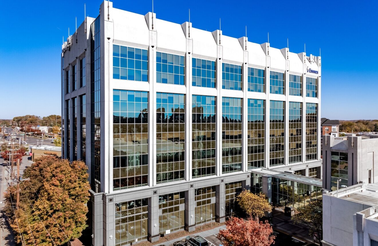 Exterior of LocalWorks coworking space at 401 N. Washington Street, Rockville, Maryland