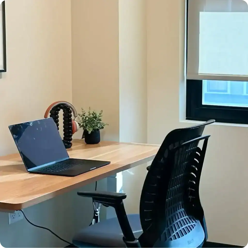 Individual private office at LocalWorks Arlington, MA